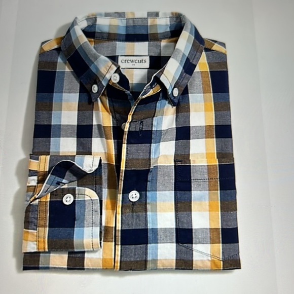 J. Crew Crewcuts Plaid Shirt, 4-5T - Picture 1 of 8